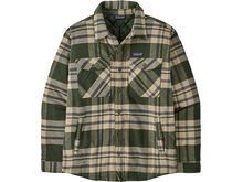 Patagonia Men's Lightweight Insulated Fjord Flannel Shirt Ashore, old growth green