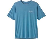 Patagonia Men's Cap Cool Daily Shirt - Cloud Crag, shore blue/light shore blue x-dye