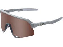 100% S3, HiPER Crimson Silver Mirror / soft tact stone grey