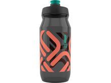Fidlock Fidguard Bottle 600 Antibacterial, transparent black/coral red