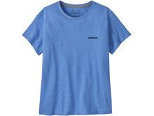 Patagonia Women's P-6 Logo Responsibili-Tee, abundant blue