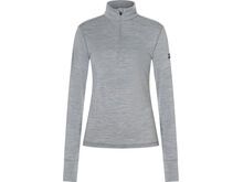super.natural Tundra175 Zip 1/4 Damen, cashmere grey melange