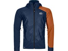 Ortovox Merino Naturtec Light Col Becchei Jacket M, deep ocean