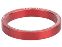 Wolf Tooth Precision Headset Spacers - 5 mm, red