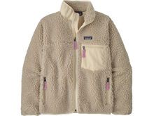 Patagonia Women's Classic Retro-X Jacket, natural w/light violet
