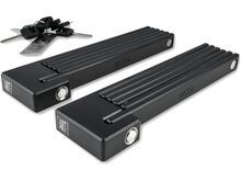 Cube Acid Faltschloss Rigid Pure K100 Twin Pack, black