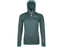 Ortovox Merino Fleece Light Grid ZN Hoody W, dark arctic grey