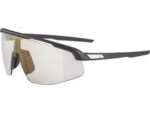 Alpina Turbo Pro V, Clear to Grey I Flash Red / black matt