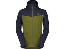Scott Defined Mid Men's Hoody, dark blue/fir green