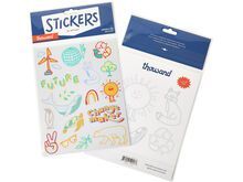 Thousand Sticker Sheet JR Activist