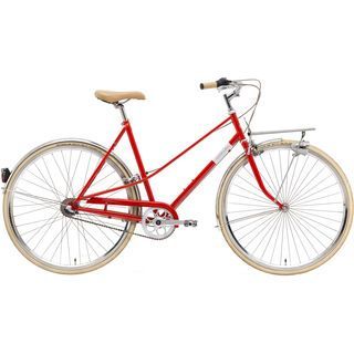 Creme Cycles Caferacer Lady Solo, 3 Speed 2016, red - Cityrad