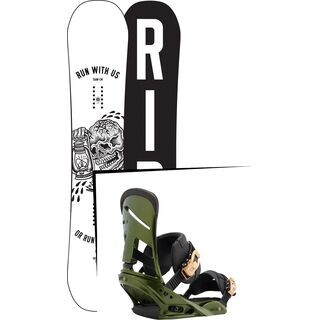 Set: Ride Burnout 2017 + Burton Mission (1712882S)