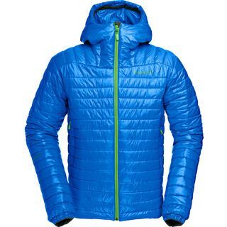 Norrona Falketind PrimaLoft100 Hood Jacket, electric blue - Thermojacke