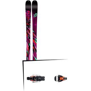 K2 SKI Set: MissConduct 2015 + Salomon STH2 WTR 16