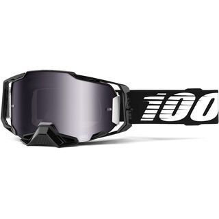 100% Armega Goggle - Mirror Silver Flash black