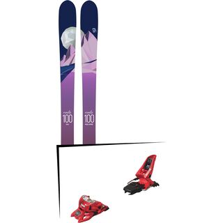 Set: Icelantic Oracle 100 2018 + Marker Squire 11 ID red