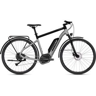 Ghost Hybride Square Trekking B1.8 AL 2018, silver/black - E-Bike