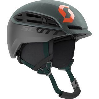 Scott Couloir Freeride Helmet sombre green/pumpkin orange