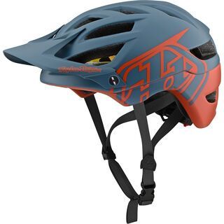TroyLee Designs A1 Classic Helmet MIPS, blue/clay - Fahrradhelm