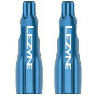 Lezyne CNC TLR Valve Cap blue