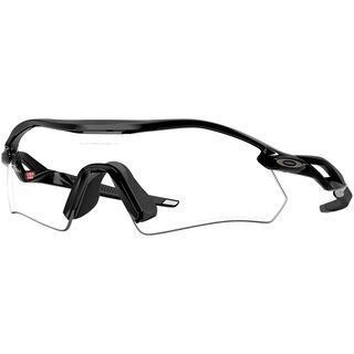 Oakley Radar Plate Clear To Black Iridium Photochromic / polished black