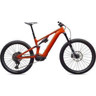 Specialized Turbo Levo 4 Comp gloss orange tint over silver dust/dark navy