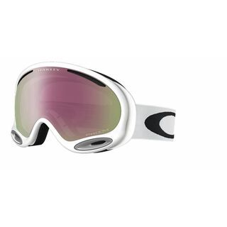Oakley A Frame 2.0, polished white/Lens: prizm hi pink iridium - Skibrille