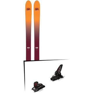 Set: DPS Skis Wailer F99 Foundation 2018 + Marker Jester 16 ID black