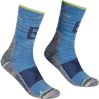 Ortovox Alpinist Pro Compression Mid Socks M safety blue