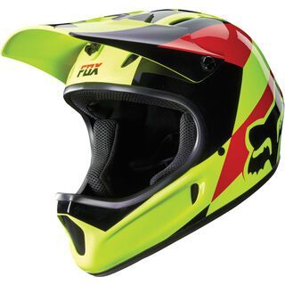 Fox Rampage Mako Helmet, yellow - Fahrradhelm