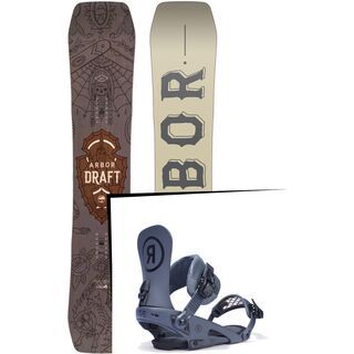 Set: Arbor Draft 2017 + Ride Rodeo, grey - Snowboardset