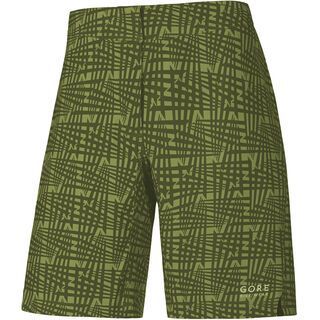 Gore Bike Wear Element Lady Print Shorts, ivy green - Radhose