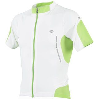 Pearl Izumi Eliste Jersey, White/Green - Radtrikot