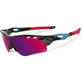 Oakley Radarlock Path Vented Tour De France, Polished Black/Positive Red Iridium & G40 - Sportbrille