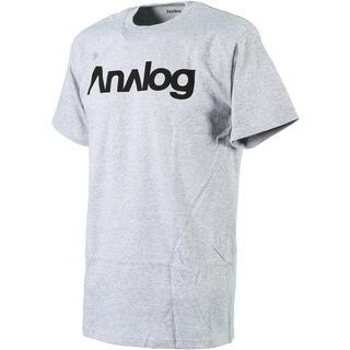 Analog Analogo Basic S/S, athletic heather - T-Shirt