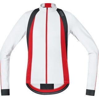 Gore Bike Wear Oxygen Trikot Lang, white/red - Radtrikot