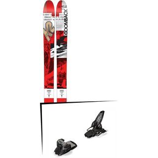 K2 SKI Set: Coomback 114 2016 + Marker Griffon 13