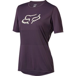 Fox Womens Ranger SS Jersey, dark purple - Radtrikot