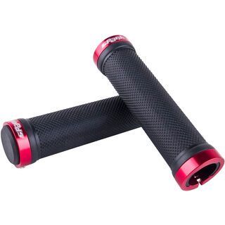 Spank Spoon Grips, black/red - Griffe