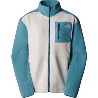 The North Face Women’s Yumiori Full Zip white dune/algae blue/m