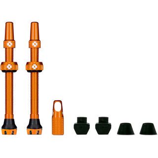 Muc-Off Tubeless Valves V2 - 60 mm orange