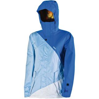 Nitro Siren Jacket, Hero Blue Twill/LT Blue/White Twill - Snowboardjacke
