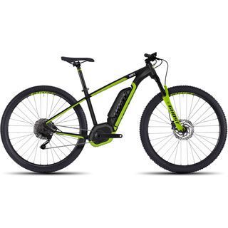*** 2. Wahl *** Ghost Hybride Teru X .9 AL 2018, black/green - E-Bike | Größe L // 50 cm