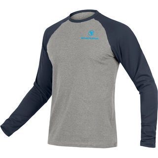 Endura One Clan Raglan Langarmshirt ink blue