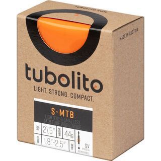Tubolito S-Tubo MTB - 27.5 x 1.8-2.5 schwarz/orange