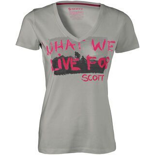 Scott Womens Deep Trail 25 s/sl T-Shirt, light heather - T-Shirt