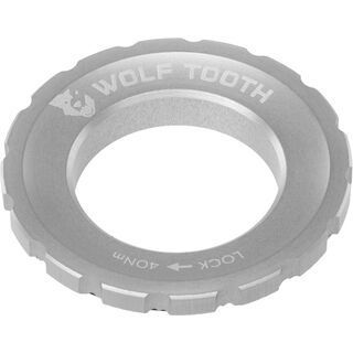 Wolf Tooth Centerlock Rotor Lockring - Außenverzahnung silver