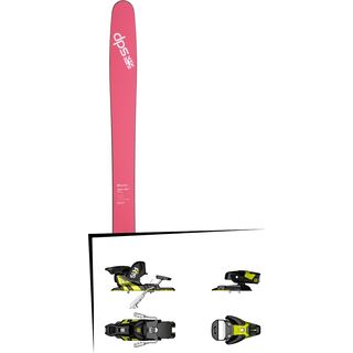 DPS Skis Set: Yvette 112 RP2 Pure3 2016 + Salomon STH2 WTR 13
