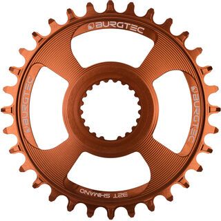 Burgtec Shimano Direct Mount Thick Thin Chainring kash bronze