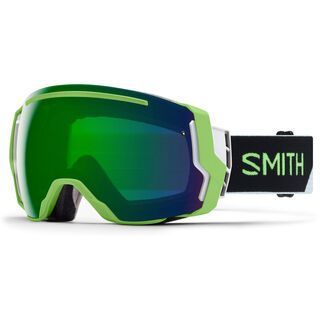 Smith I/O 7 inkl. Wechselscheibe, reactor split/Lens: sun green mirror chromapop - Skibrille